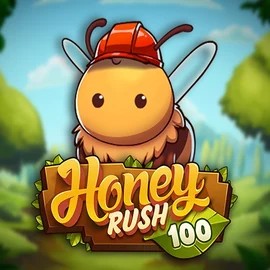 Honey Rush 100 online game logo by  on spinsteincasino.cz