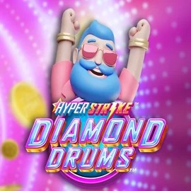 Hyper Strike Diamond Drums slot visual from Gameburger Studios available on spinsteincasino.cz