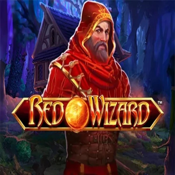 Red Wizard logo – Slots by Rarestone Gaming at Spinstein Casino