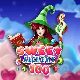 Sweet Alchemy 100 logo by Play'n GO Spinstein Casino